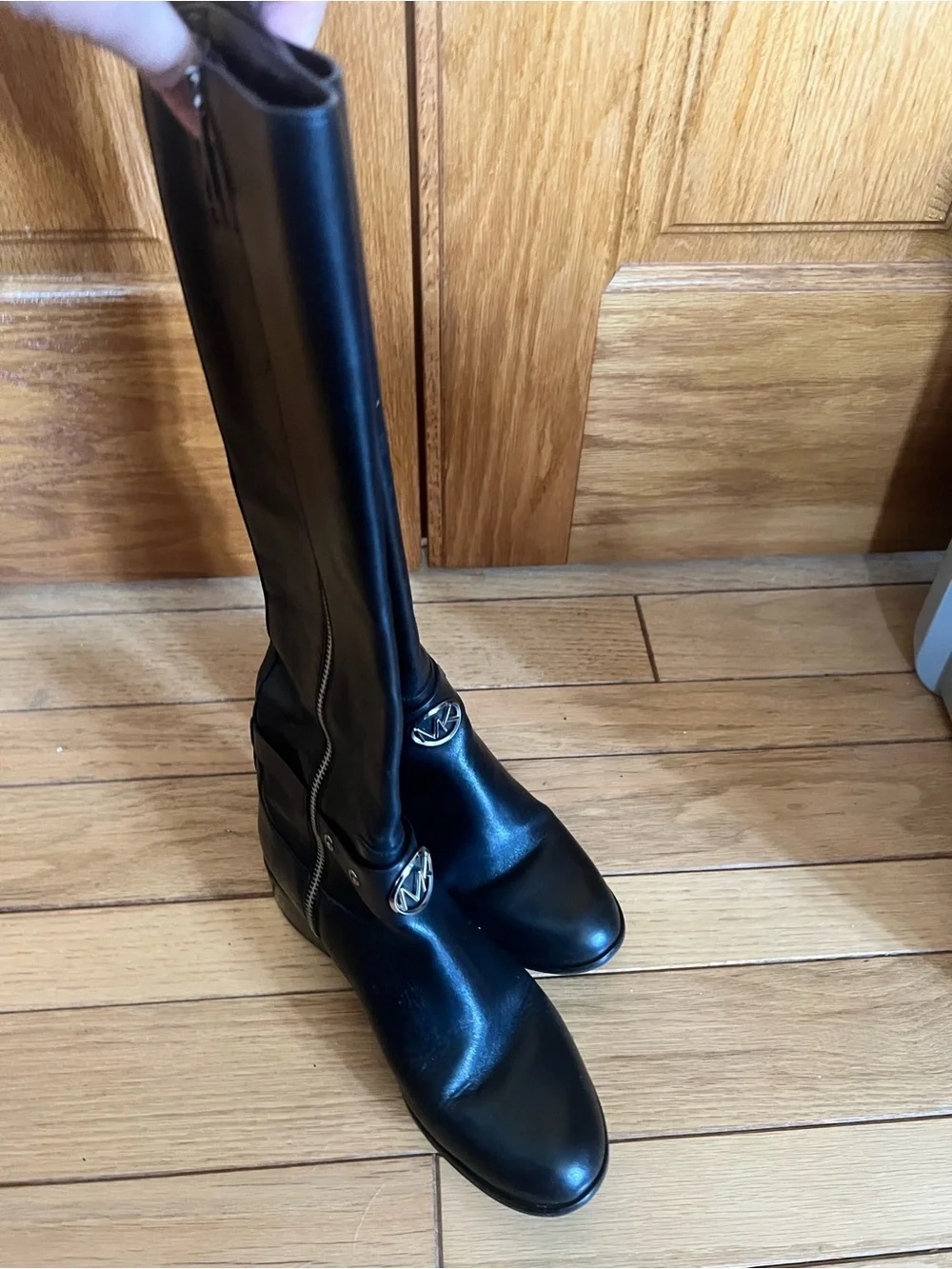 Michael Kors - Black Leather Boots
